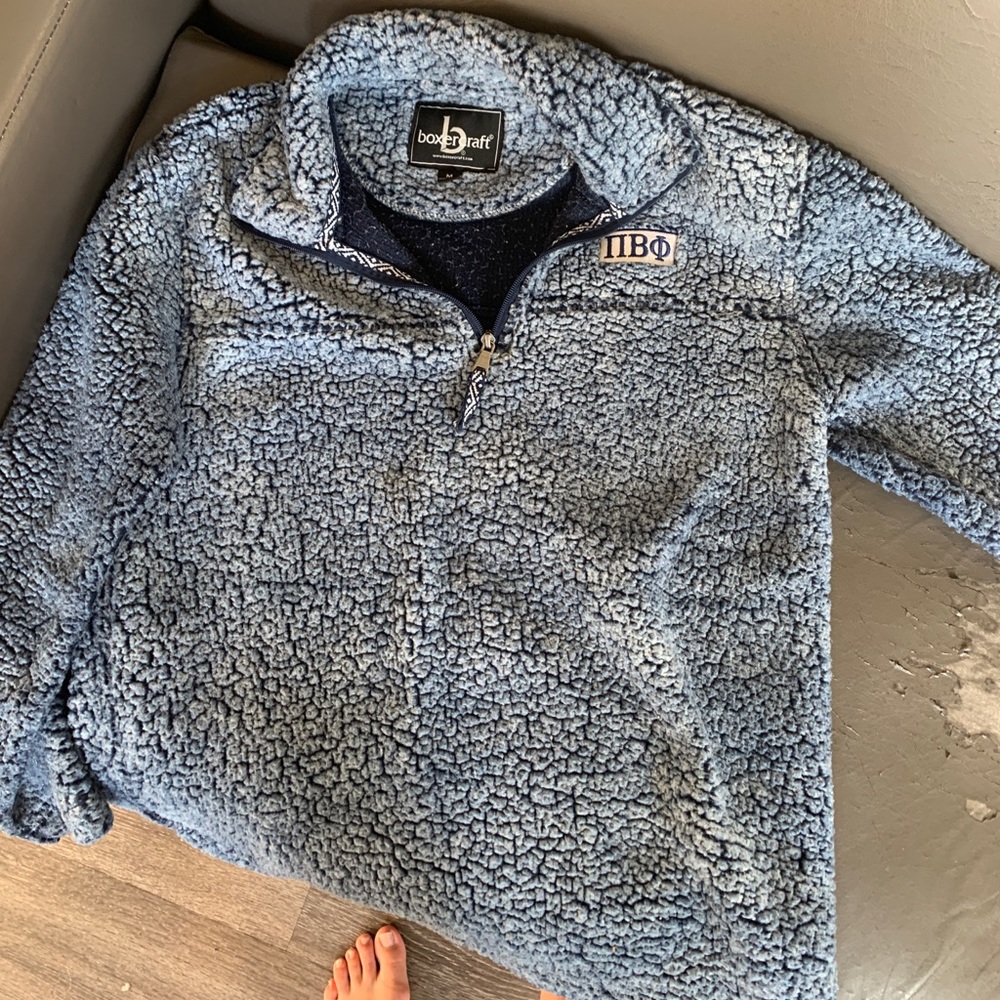 Pi Beta Phi Fuzzy Fleece Hoodie